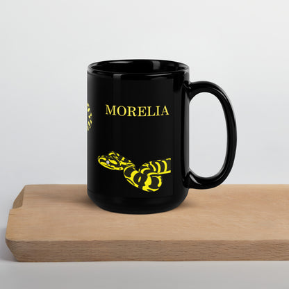 Morelia Python Black Mug